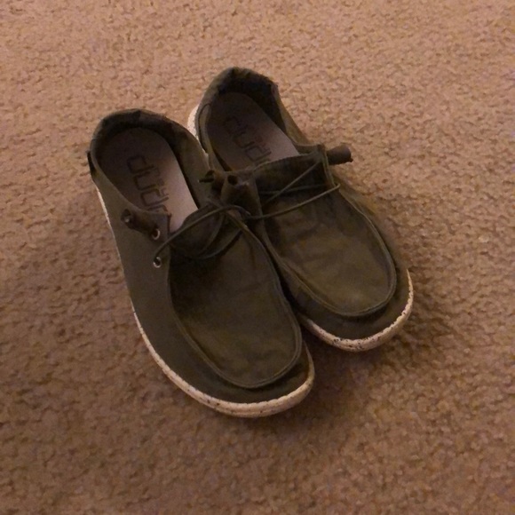 Hey Dude | Shoes | Hey Dude Olive Green 